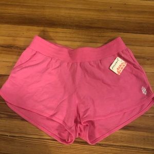 pink shorts